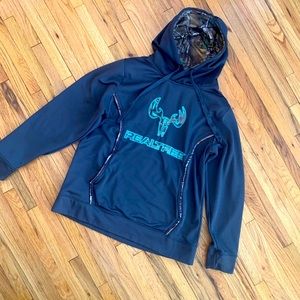 Realtree Womens Hoodie with camouflage hood